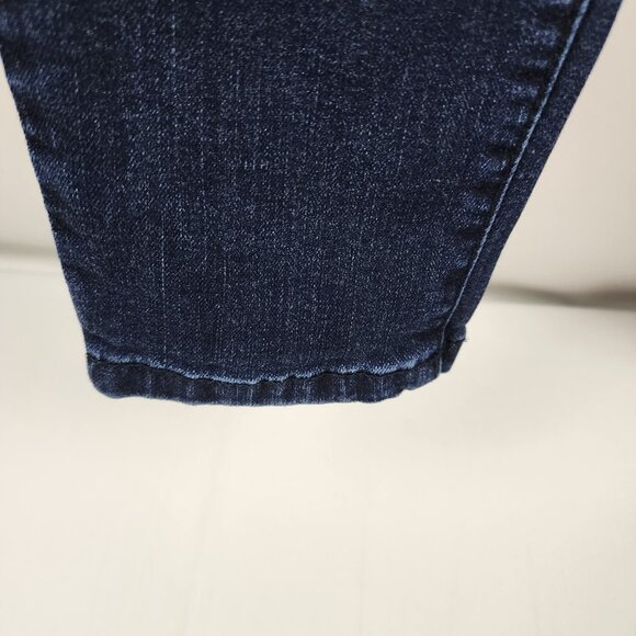 Democracy Jeans Womens 12 Blue AB Solution High Rise Skinny Denim 32x27 - Picture 6 of 10